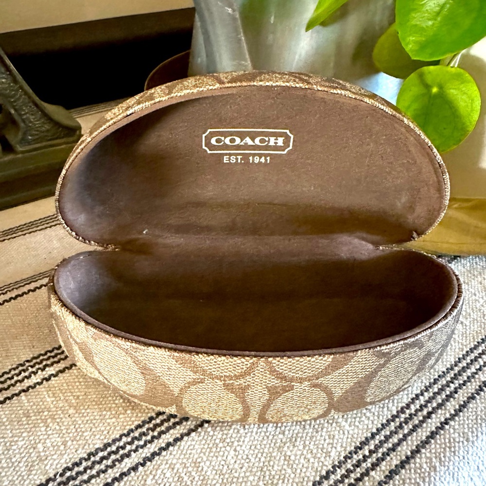 COACH sunglasses case
